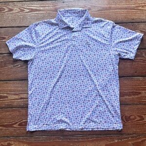 Men’s rhoback fireworks polo XL